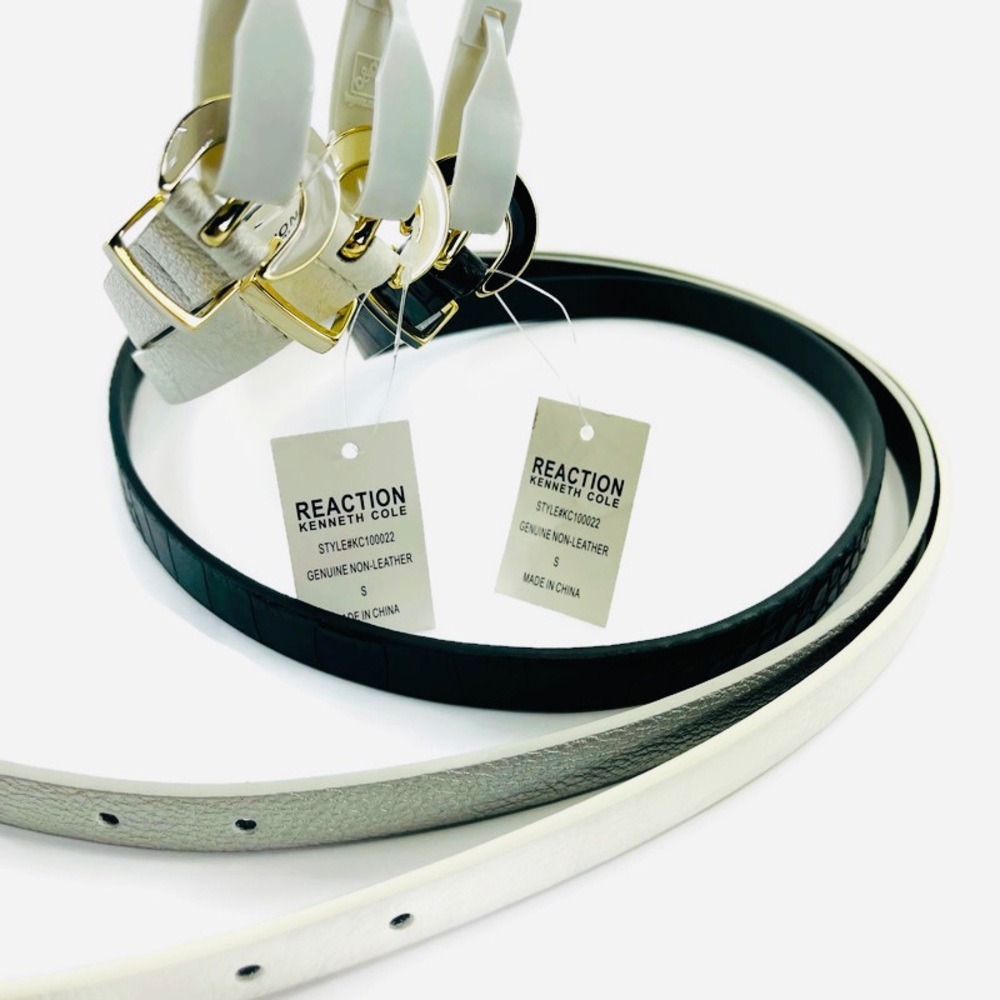 Kenneth Cole Reaction 3-Pcs Women’s Belt Size L - Picture 2 of 4